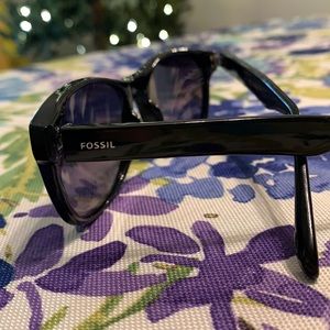 🕶 Fossil FW34 Black Sunglasses 🕶